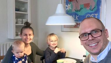 SuperBrugsen og familien Elfrom deltog i klimakampagnen