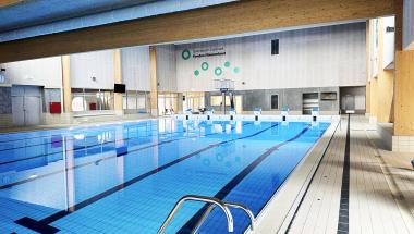 Nyt svømmecenter i Aars ved at være helt på plads