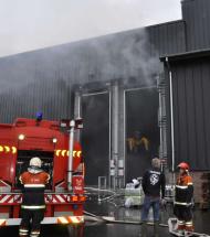 Brand i lagersilo på Aars Fjernvarme